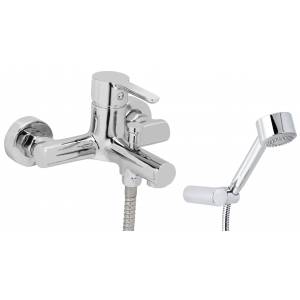 Смеситель для ванны с душевым гарнитуром Genebre Oslo